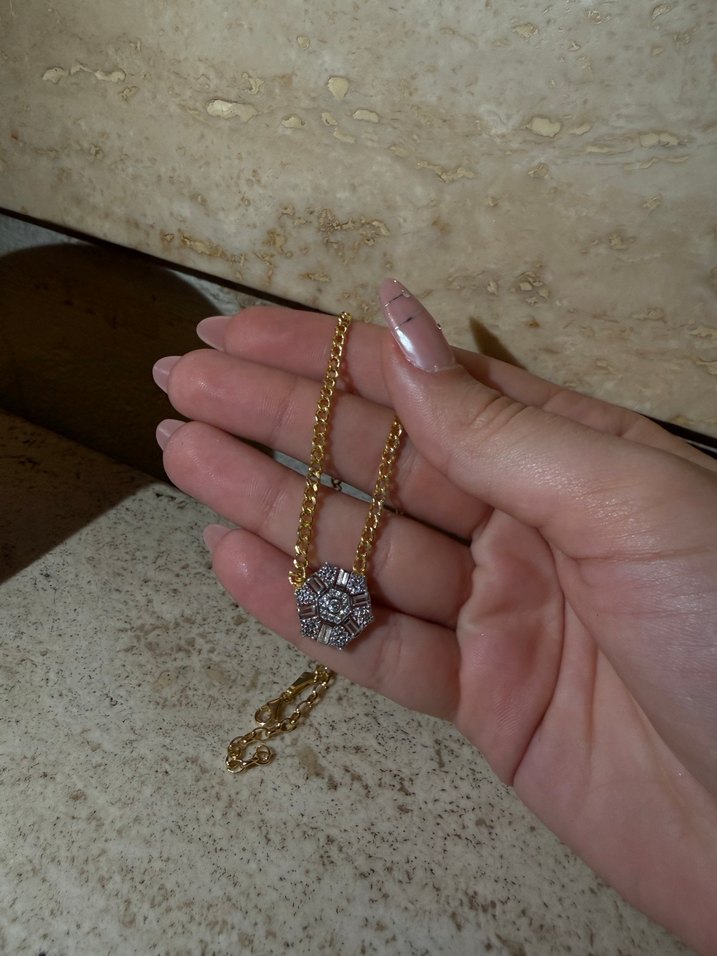 Taşlı gurmet kolye - Görsel 2