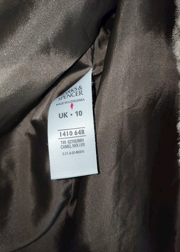 Leopar Desenli Kadın Suni Kürk Ceket - Görsel 3