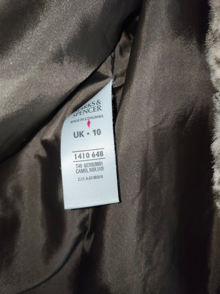 Leopar Desenli Kadın Suni Kürk Ceket - Görsel 3