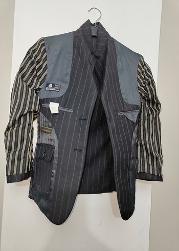 Gri Erkek Çocuk Takım Elbise Ceketi - Görsel 5