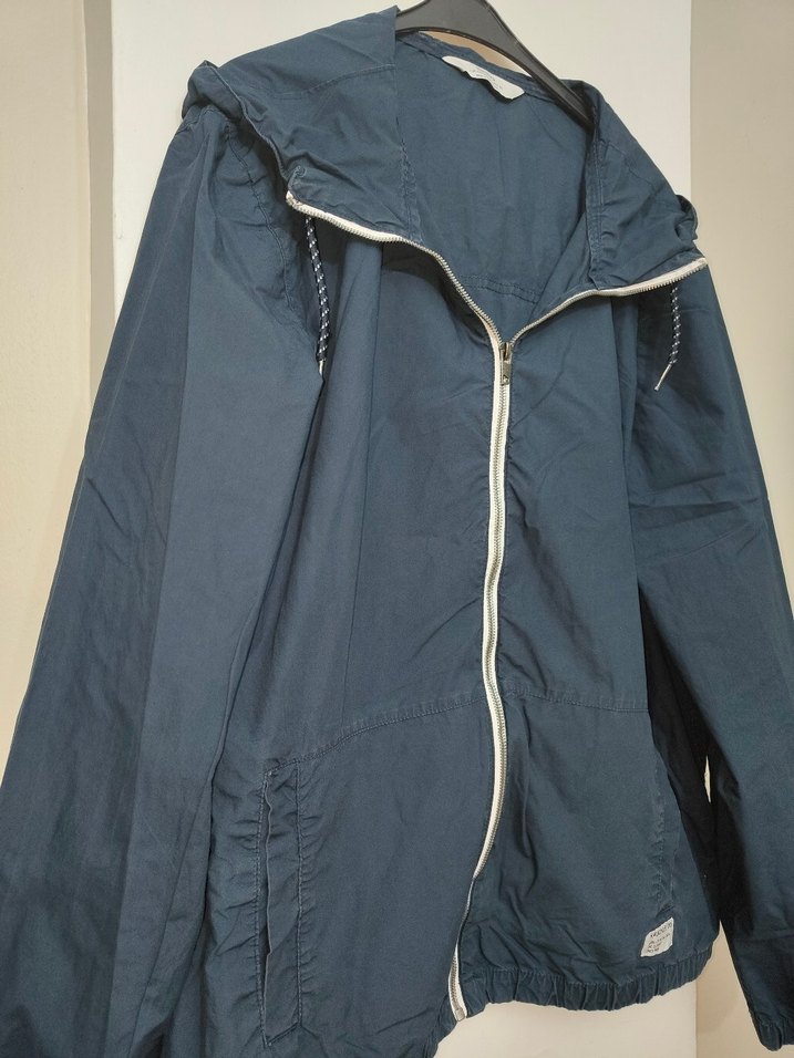 Erkek Lacivert Rüzgarlık Fermuarlı - Görsel 3