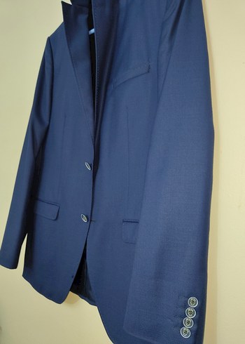 Abdullah Kiğılı Mavi Erkek Ceket - Görsel 6