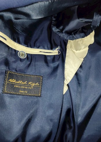 Abdullah Kiğılı Mavi Erkek Ceket - Görsel 7