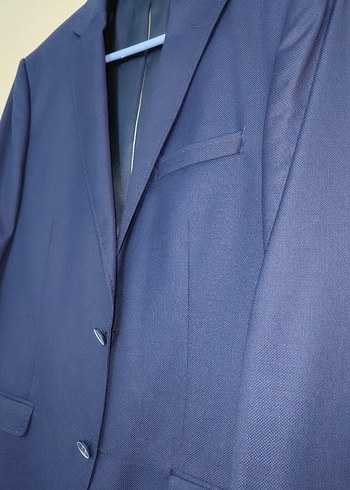 Abdullah Kiğılı Mavi Erkek Ceket - Görsel 10