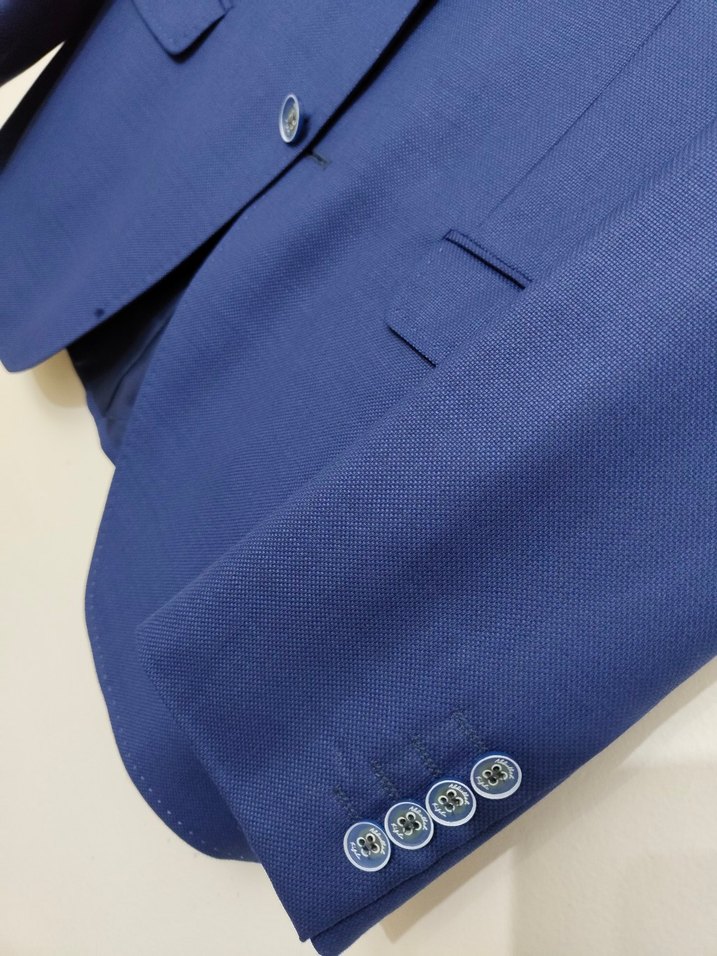 Abdullah Kiğılı Mavi Erkek Ceket - Görsel 4