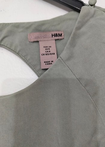 Su Yeşili Düğmeli Keten Kadın Bluz - Görsel 4