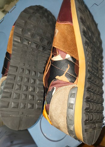 Erkek Kamuflaj Bağcıklı Sneaker İtalyan - Görsel 6