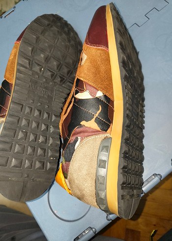 Erkek Kamuflaj Bağcıklı Sneaker İtalyan - Görsel 4