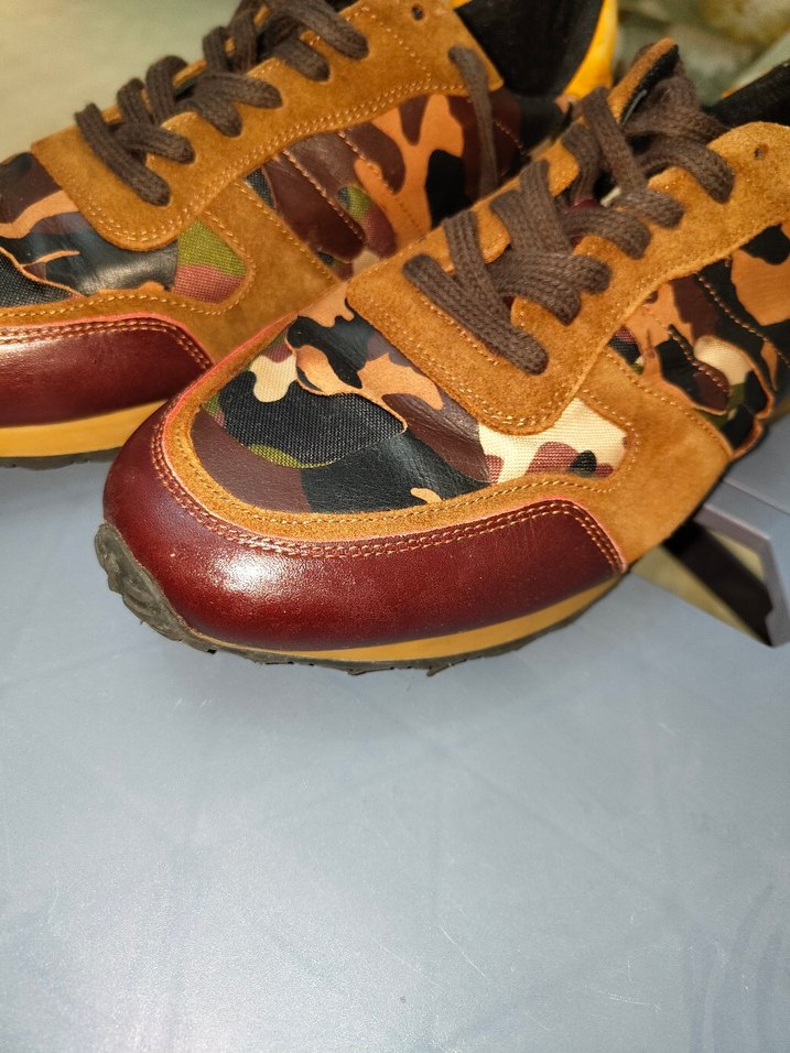 Erkek Kamuflaj Bağcıklı Sneaker İtalyan - Görsel 2