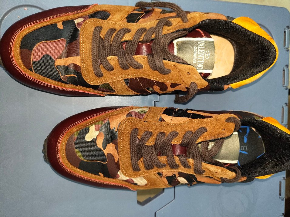 Erkek Kamuflaj Bağcıklı Sneaker İtalyan - Görsel 3