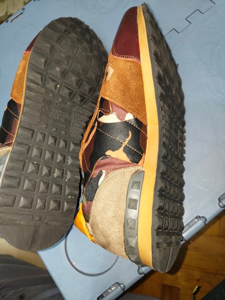 Erkek Kamuflaj Bağcıklı Sneaker İtalyan - Görsel 4