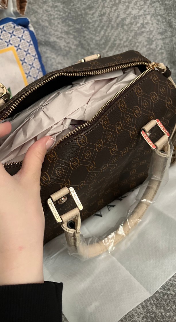 Vakko Kadın Kahverengi Deri Çanta - Görsel 3