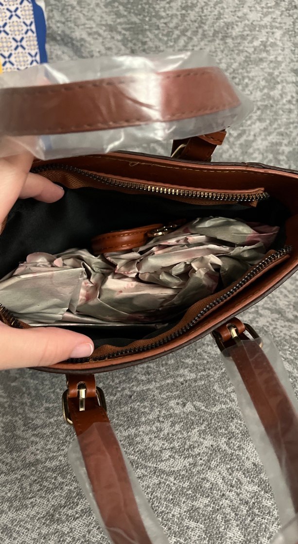 Kahverengi Deri Louis Vuitton Kadın Çanta - Görsel 3