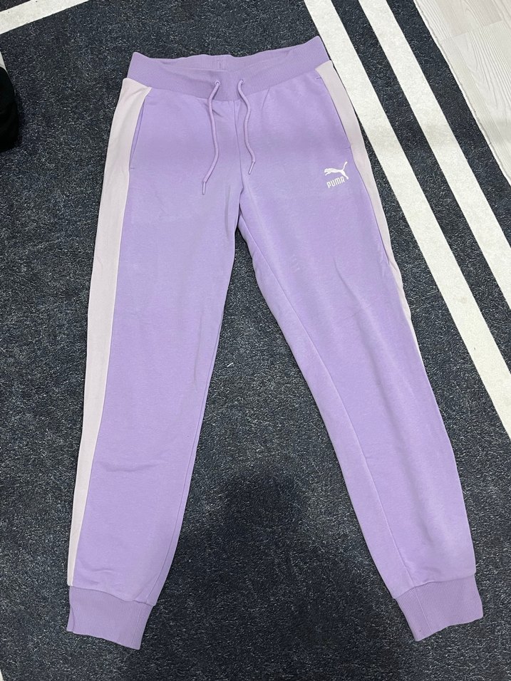 Mor Puma Kadın Spor Eşofman Altı - Görsel 2