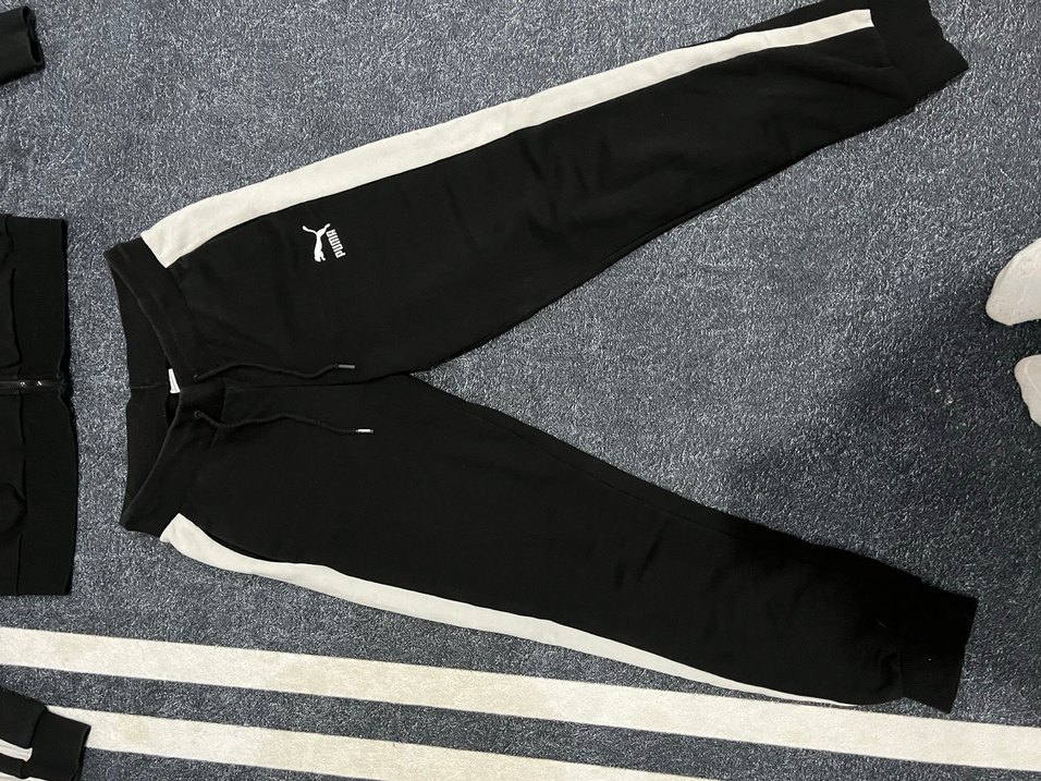 Fermuarlı Siyah Kadın Eşofman Takımı - Görsel 4