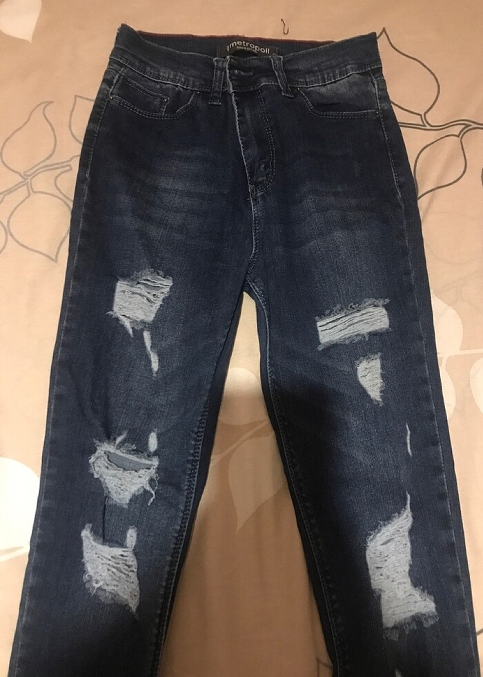 Dar paça pantolon - Görsel 3