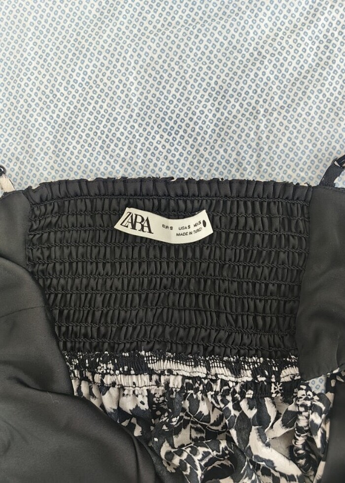 Zara bel dekolteli bluz - Görsel 5