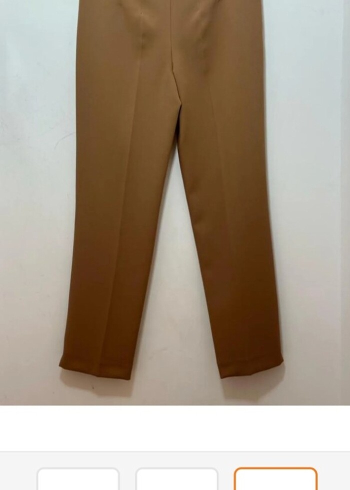 Garni Havuç Kesim Yüksek Bel Pantolon  - Görsel 2