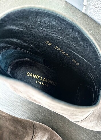 Saint Laurent Topuklu bot - Görsel 5