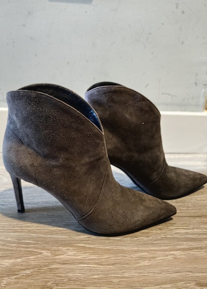 Saint Laurent Topuklu bot - Görsel 2