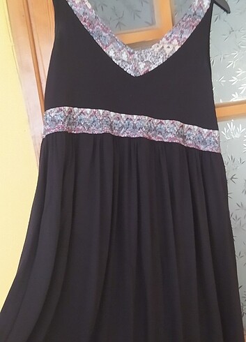 Yazlık elbise siyah - Görsel 5