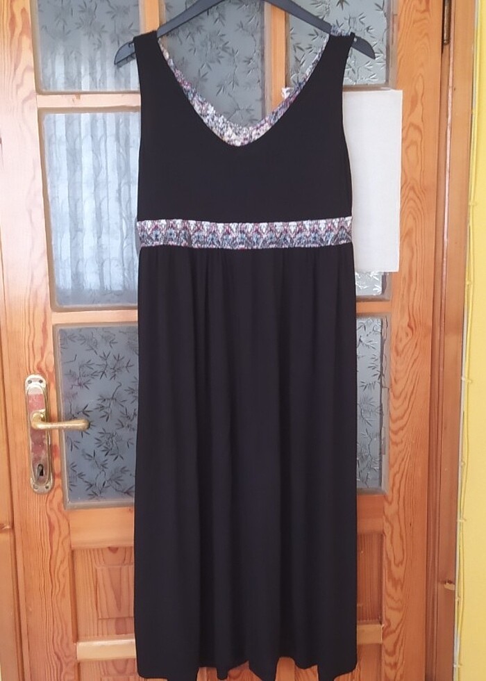 Yazlık elbise siyah - Görsel 2