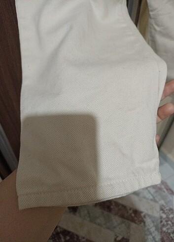 LC Waikiki Bej açık renk keten kadın pantolon