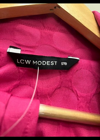 Pembe Düğmeli Uzun Kol Kadın Blazer - Görsel 3