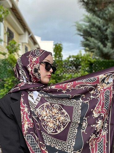 Desenli şal