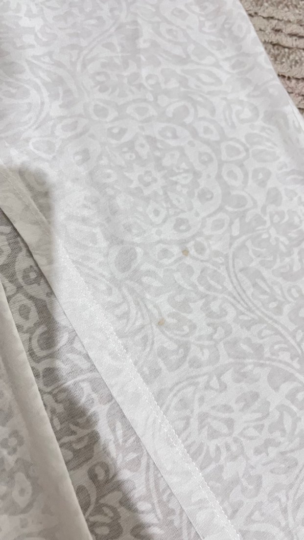 Uzun Beyaz ev giyiö Kadın Elbise - Görsel 4