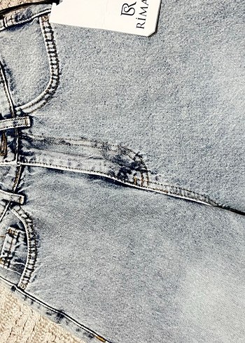 Kadın wide leg Jean - Görsel 3