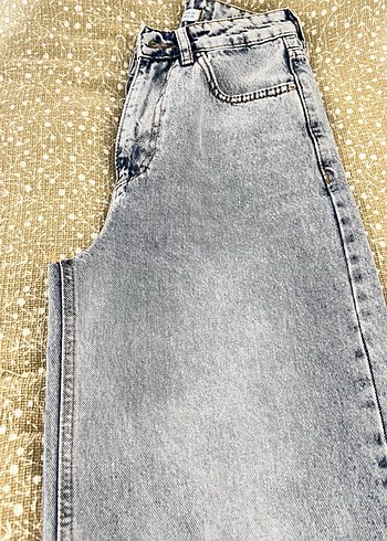 Kadın wide leg Jean - Görsel 7