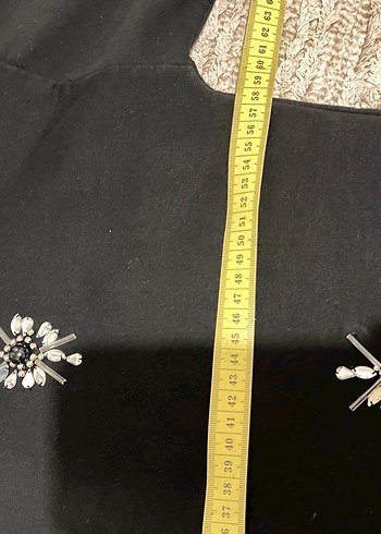 Taşlı sweatshirt - Görsel 3