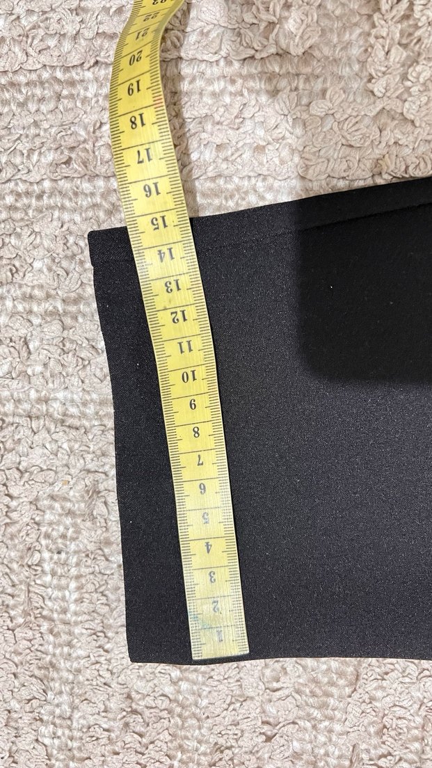 Kadın Siyah Midi Kumaş Pantolon - Görsel 3