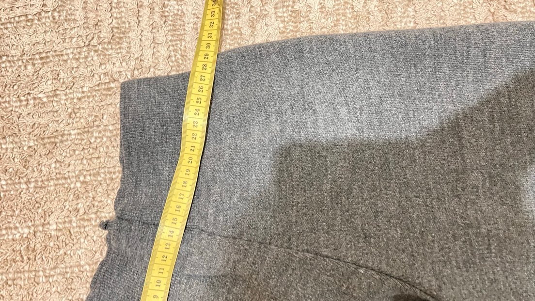 Kadın Gri triko Pantolon - Görsel 3