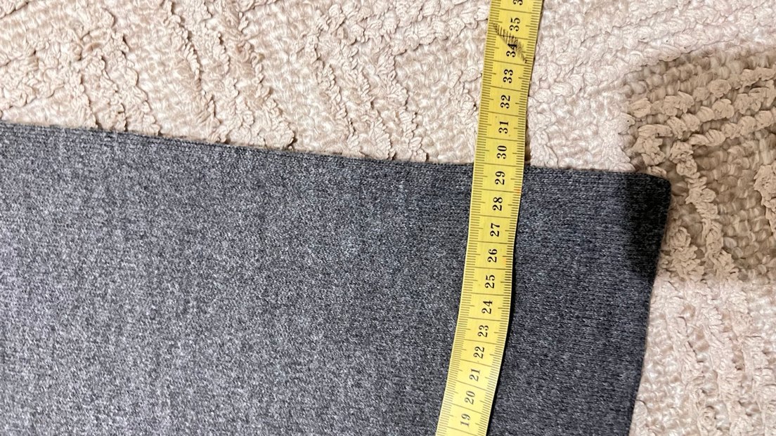 Kadın Gri triko Pantolon - Görsel 4