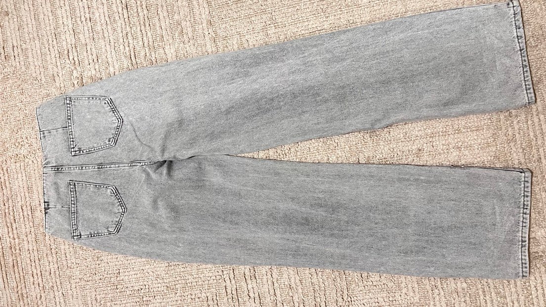 Wide leg jean - Görsel 3