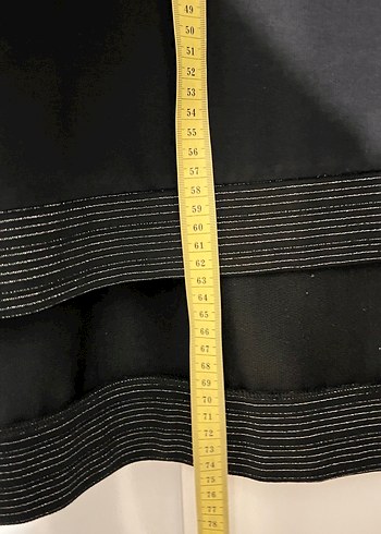 Siyah V Yakalı Fermuarlı Uzun Kollu Tunik - Görsel 4