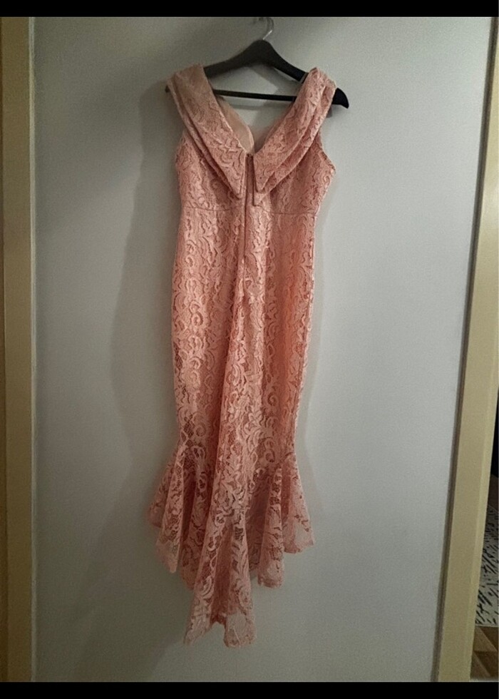 Pembe abiye - Görsel 3