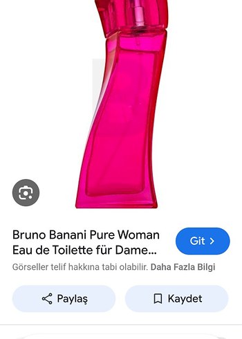 Kadın Parfümü Kırmızı Şişede bb - Görsel 4