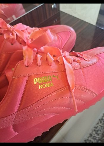 Puma Pembe Bağcıklı Kadın Spor Ayakkabı - Görsel 5