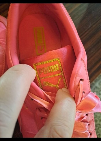 Puma Pembe Bağcıklı Kadın Spor Ayakkabı - Görsel 3