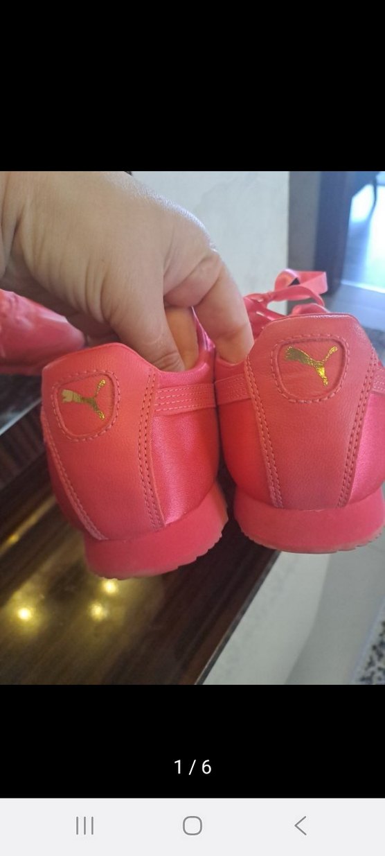 Puma Pembe Bağcıklı Kadın Spor Ayakkabı - Görsel 4