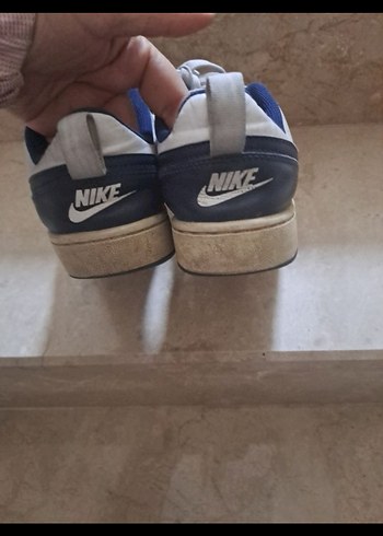 Nike Mavi Beyaz Bağcıklı Kadın Spor Ayakkabı - Görsel 3