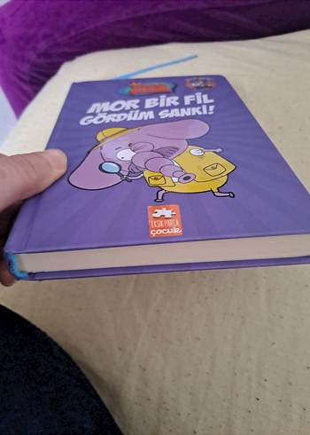 Mor Bir Fil Gördüm Sanki! - Çocuk Kitabı - Görsel 2