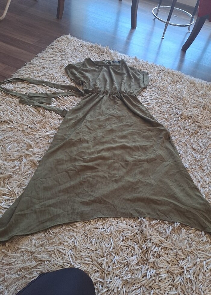 Trendyoldan elbise - Görsel 3