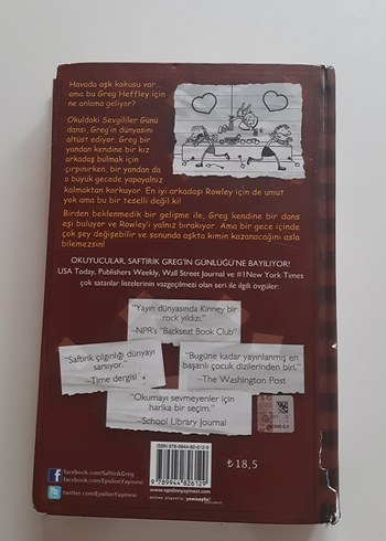 Beden Renk Saftirik Greg'in Günlüğü 4 Kitap Seti.