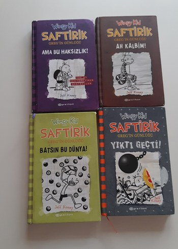Saftirik Greg'in Günlüğü 4 Kitap Seti.