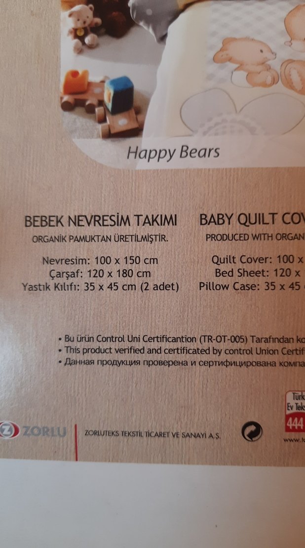 Bebek Nevresim takımı 3lü - Görsel 5