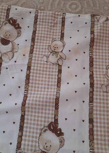 Nakışlı Bej Çocuk Uyku Seti 2li - Görsel 3